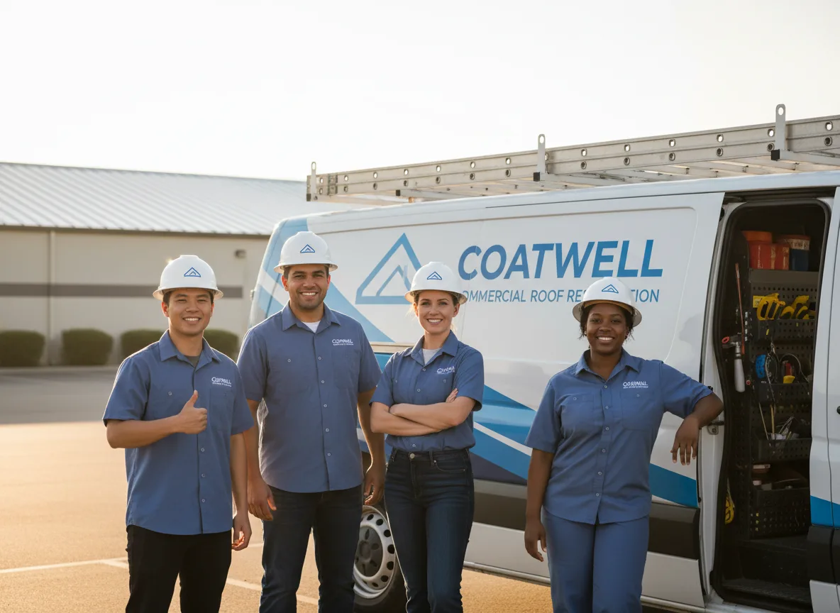 Commercial roof coating company in Bridgeport, OR